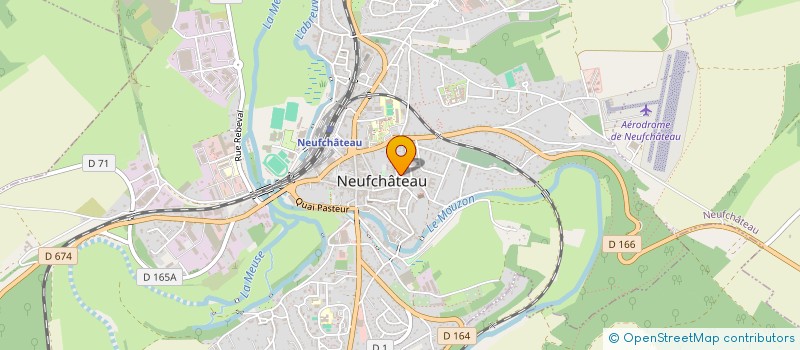 localisation de l'entreprise SCI L'AMIE LUNE à NEUFCHATEAU