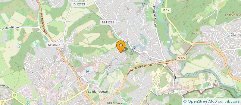 localisation de l'entreprise SCI L'AMIRAL  SAINT-CLEMENT-DE-RIVIERE