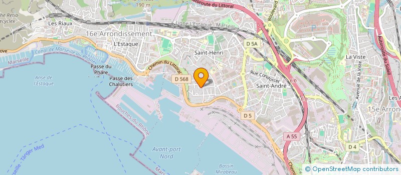 localisation de l'entreprise SCI L'AMORE'PIANO à MARSEILLE