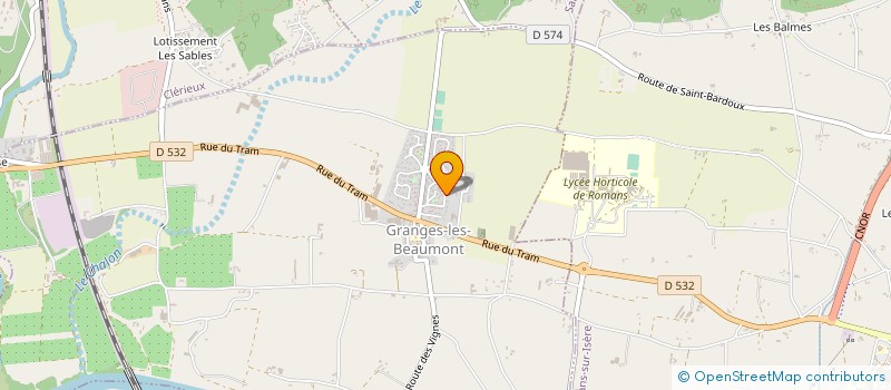 localisation de l'entreprise SCI L'AMOUR DU RISQUE  GRANGES-LES-BEAUMONT