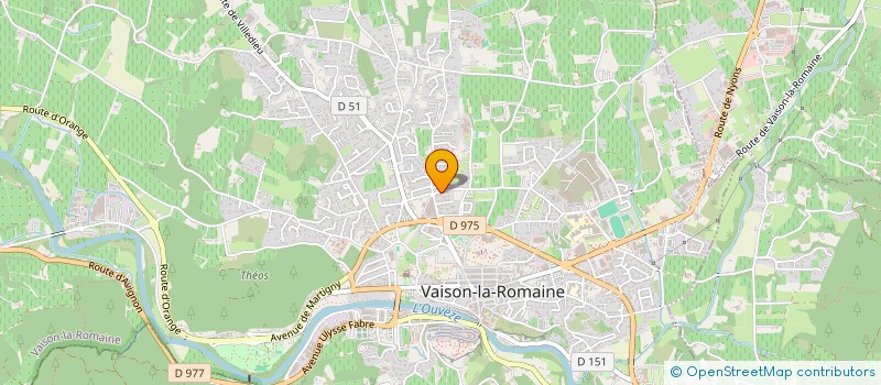 localisation de l'entreprise SCI L'AMOURIE  VAISON-LA-ROMAINE