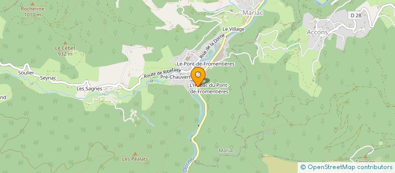 localisation de l'entreprise SCI L'AN LUBRY  MARIAC