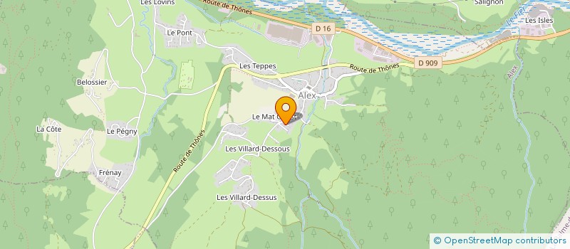 localisation de l'entreprise SCI L'ANCHORAGE  ALEX