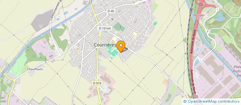 localisation de l'entreprise SCI L ANCIENNE BRIQUETERIE  WAVRIN