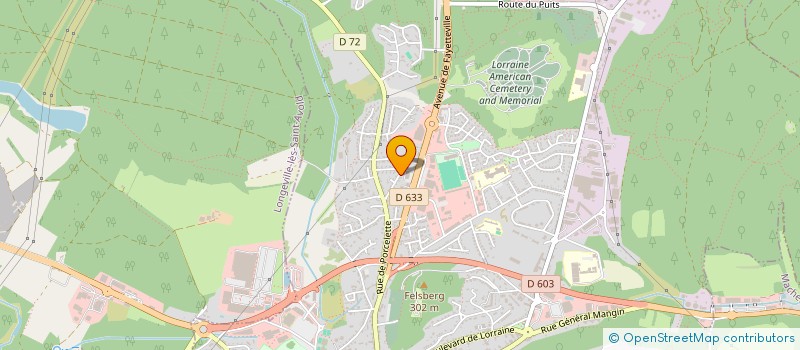 localisation de l'entreprise SCI L ANCOLIE  SAINT-AVOLD