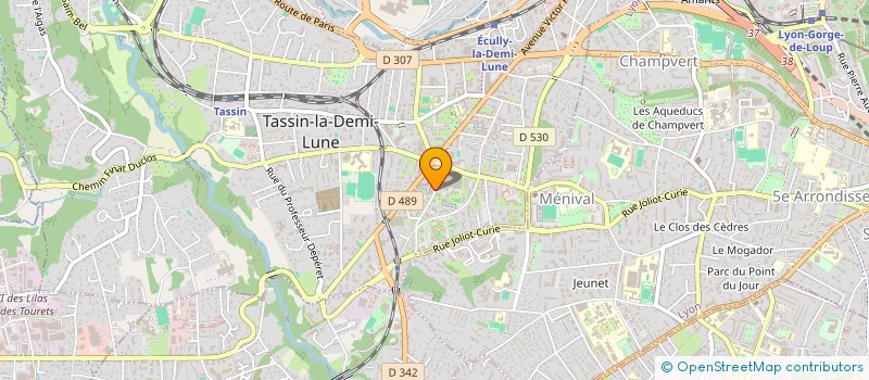 localisation de l'entreprise SCI L ANCOLIE BLONDE  TASSIN-LA-DEMI-LUNE