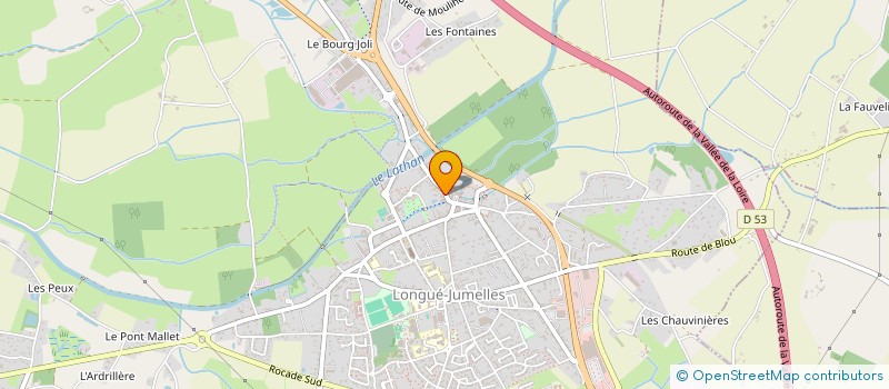 localisation de l'entreprise SCI L AND L  LONGUE-JUMELLES