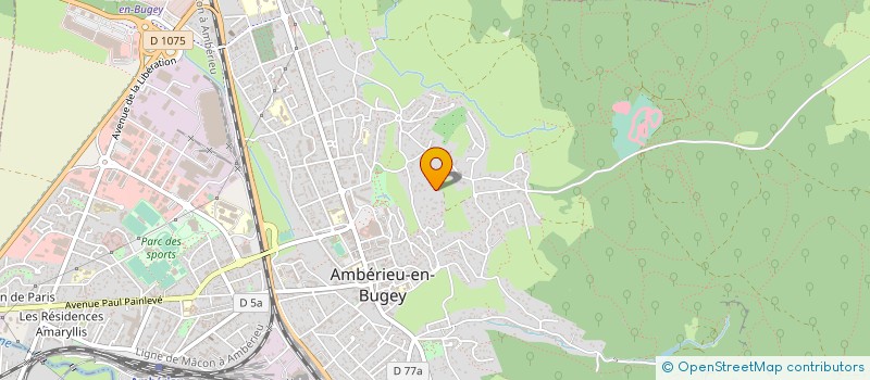 localisation de l'entreprise SCI L ANDRABLE  AMBERIEU-EN-BUGEY