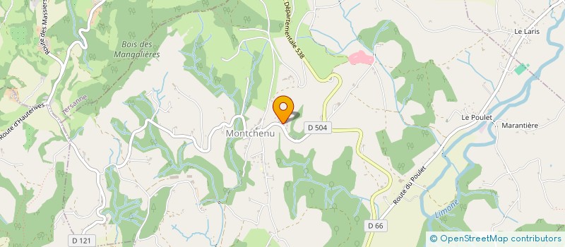 localisation de l'entreprise SCI L ANGE DES MERS  MONTCHENU