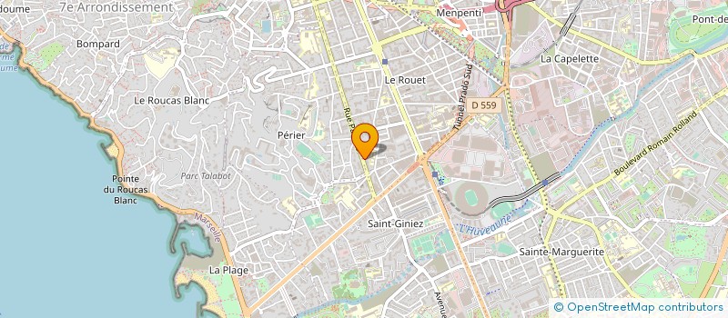 localisation de l'entreprise SCI L ANGELINE à MARSEILLE