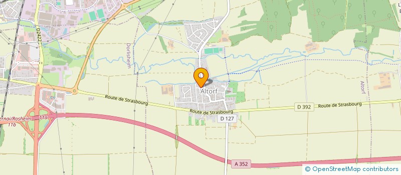 localisation de l'entreprise SCI L'ANGELOT  ALTORF