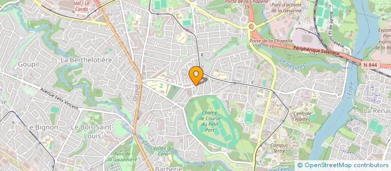 localisation de l'entreprise SCI L'ANGLESORT à NANTES