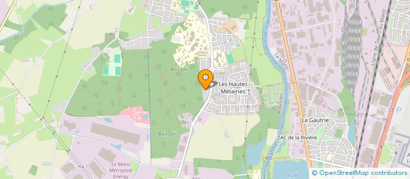 localisation de l'entreprise SCI L'ANGUITARD  ALLONNES