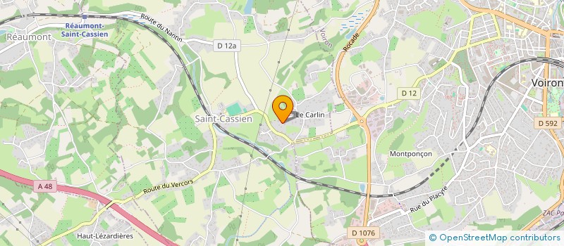 localisation de l'entreprise SCI L ANICIENNE  SAINT-CASSIEN