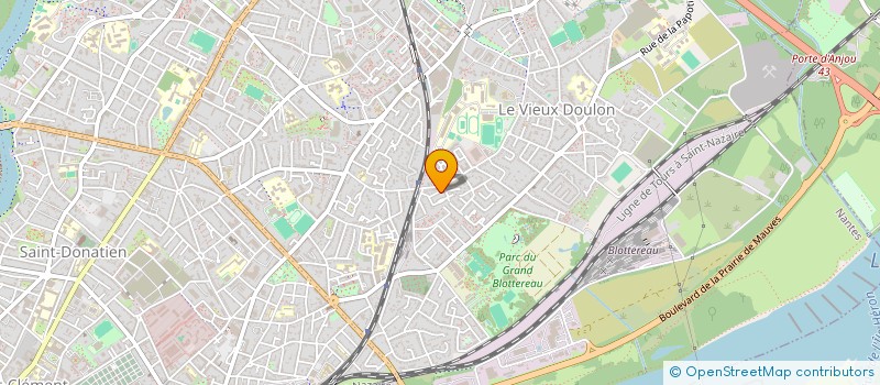 localisation de l'entreprise SCI L'ANJOU à NANTES