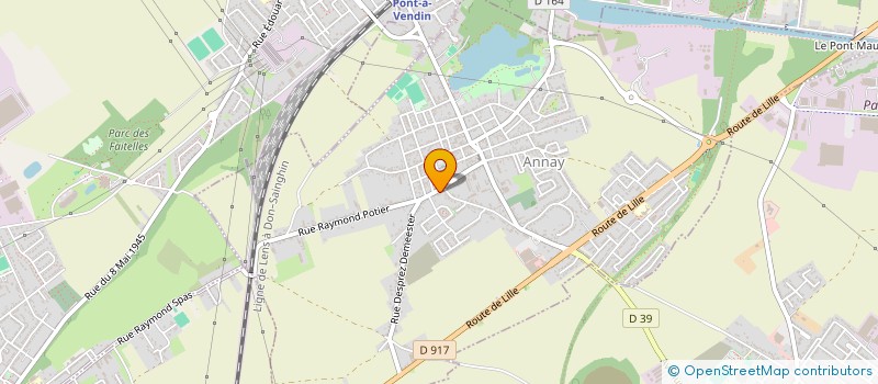 localisation de l'entreprise SCI L'ANNAYSIENNE à ANNAY