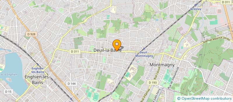 localisation de l'entreprise SCI L'ANNEXE  DEUIL-LA-BARRE