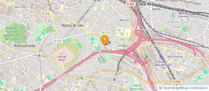 localisation de l'entreprise SCI L'ANNEXE à NOISY-LE-SEC