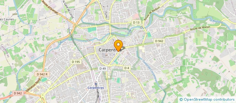 localisation de l'entreprise SCI L'ANSE DE PANIER  CARPENTRAS