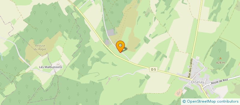 localisation de l'entreprise SCI L'ANTIDOTE  OISELAY-ET-GRACHAUX