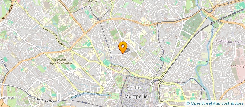 localisation de l'entreprise SCI L ANVI2 à MONTPELLIER