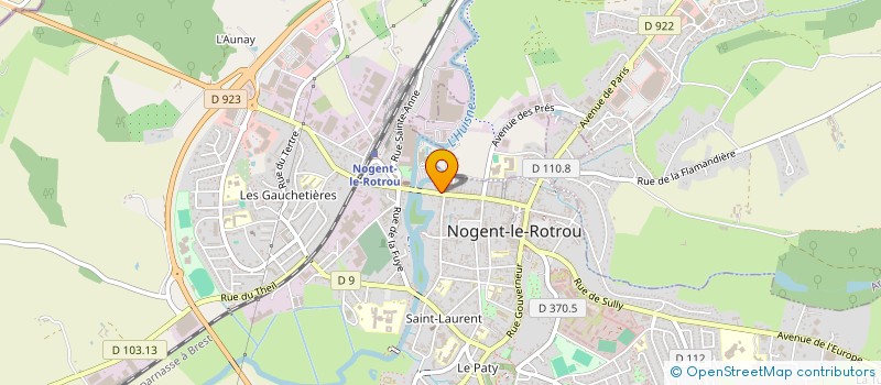 localisation de l'entreprise SCI L'APHELIDE à NOGENT-LE-ROTROU