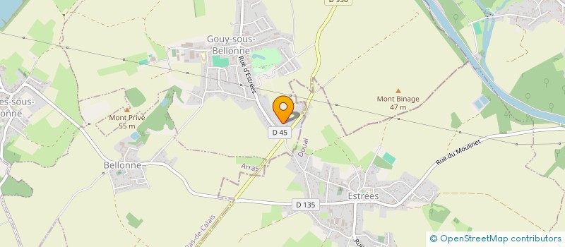 localisation de l'entreprise SCI L APPARAN  GOUY-SOUS-BELLONNE