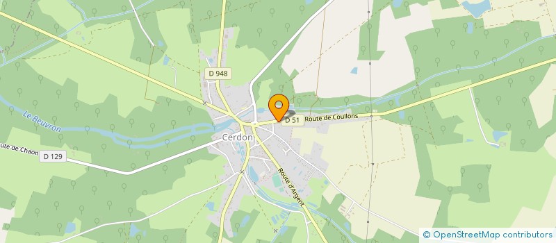 localisation de l'entreprise SCI L'APPART à CERDON