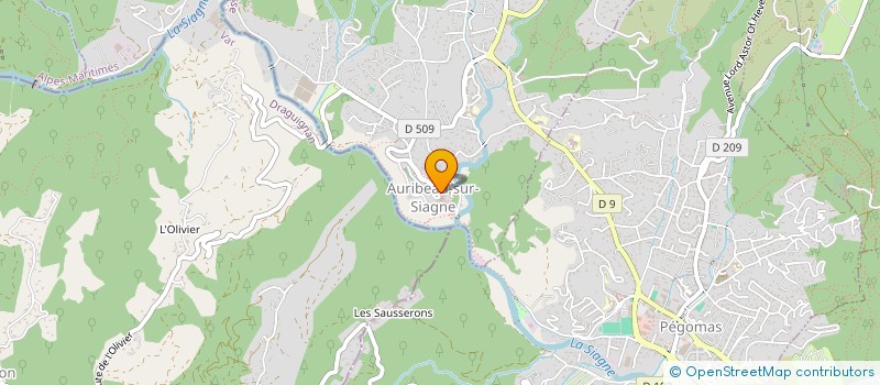 localisation de l'entreprise SCI L APPIE  AURIBEAU-SUR-SIAGNE