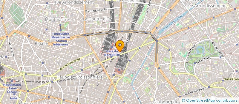 localisation de l'entreprise SCI L'AQUEDUC  PARIS