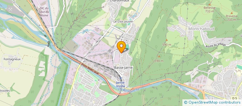 localisation de l'entreprise SCI L'ARAGNA  JARRIE