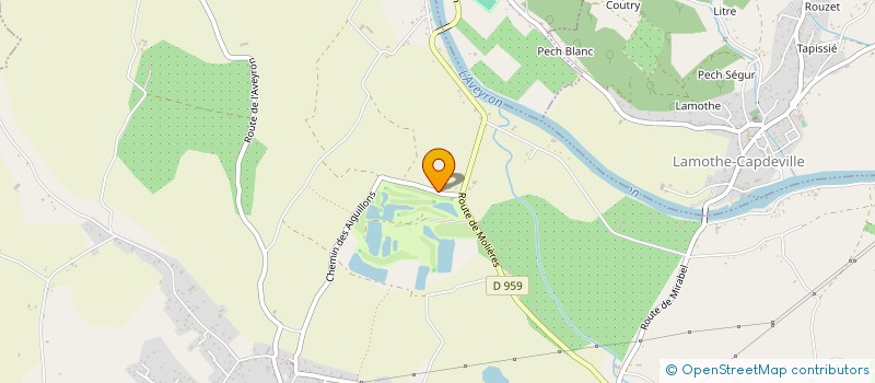 localisation de l'entreprise SCI L'ARAGON  MONTAUBAN