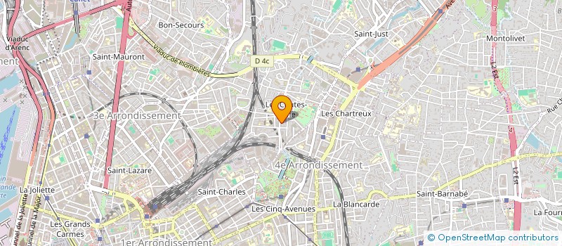 localisation de l'entreprise SCI L'ARAIGNEE à MARSEILLE