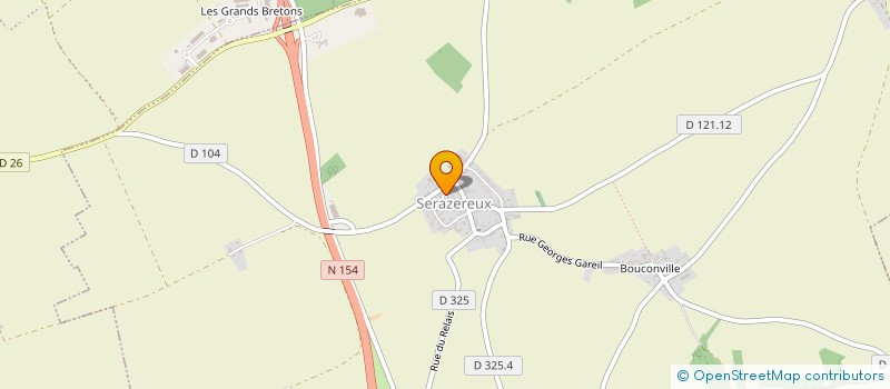 localisation de l'entreprise SCI L'ARAIGNEE NOIRE à SERAZEREUX
