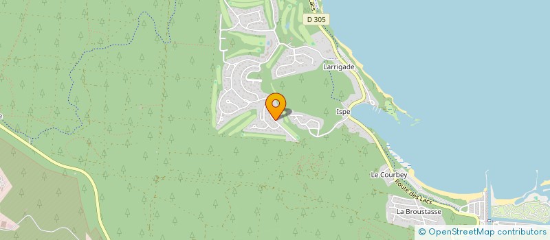 localisation de l'entreprise SCI L ARAPEDE  BISCARROSSE