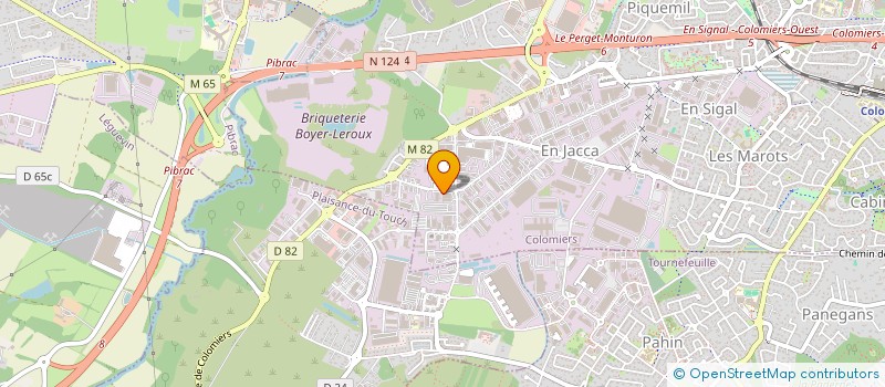 localisation de l'entreprise SCI L'ARBIZON à COLOMIERS