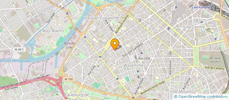 localisation de l'entreprise SCI L'ARBONNOISE MEDICALE à LILLE
