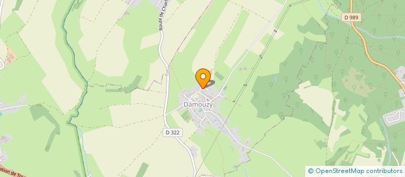 localisation de l'entreprise SCI L'ARBOUSIER  DAMOUZY