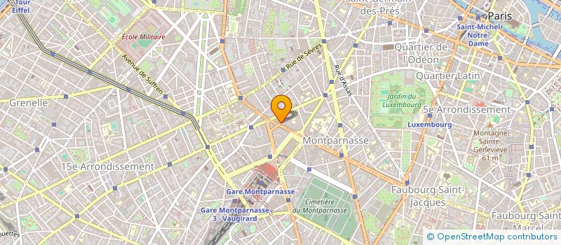 localisation de l'entreprise SCI L ARBRE à PARIS