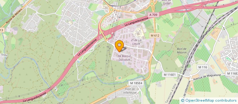 localisation de l'entreprise SCI L ARBRE BLANC  SAINT-JEAN-DE-VEDAS