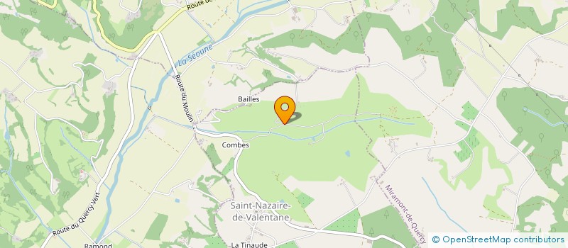 localisation de l'entreprise SCI L'ARBRE DE VIE  FAUROUX