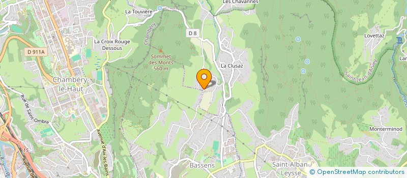 localisation de l'entreprise SCI L'ARBRE SEC  BONNIEUX