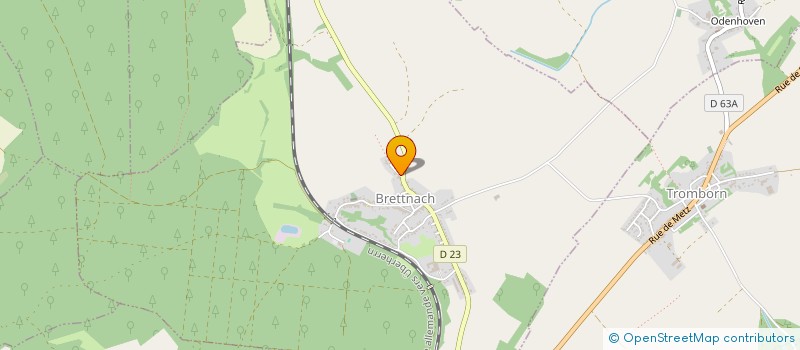 localisation de l'entreprise SCI L'ARC DU RUISSEAU  BRETTNACH