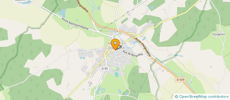 localisation de l'entreprise SCI L'ARC EN CIEL à MAREUIL EN PERIGORD