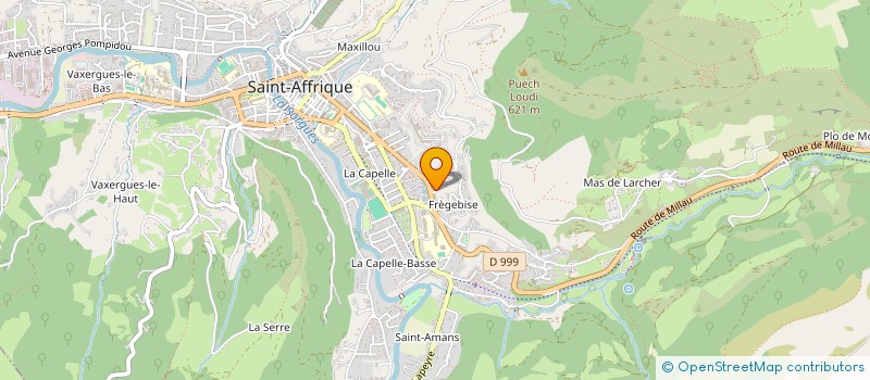 localisation de l'entreprise SCI L'ARC EN CIEL  ST-AFFRIQUE