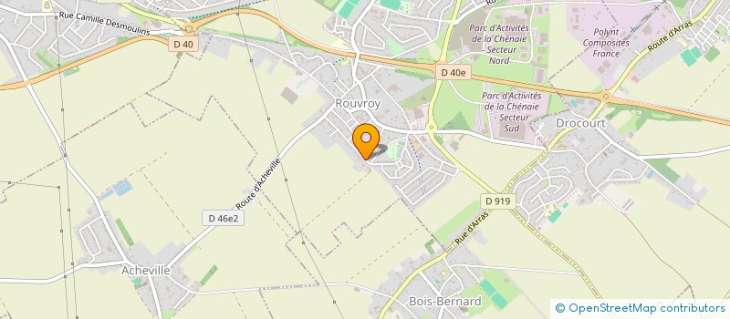 localisation de l'entreprise SCI L'ARC EN CIEL  ROUVROY