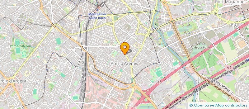 localisation de l'entreprise SCI L ARCHANGE à MONTPELLIER