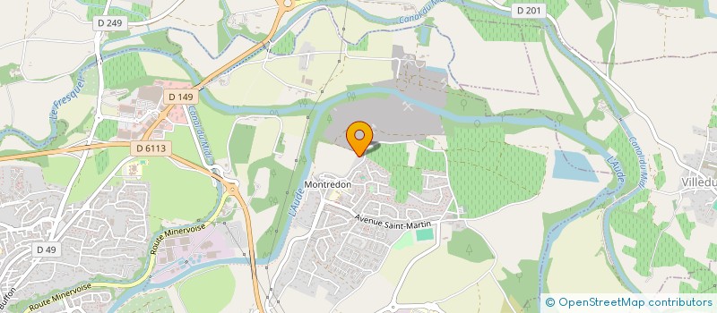 localisation de l'entreprise SCI L'ARCHANGE à CARCASSONNE