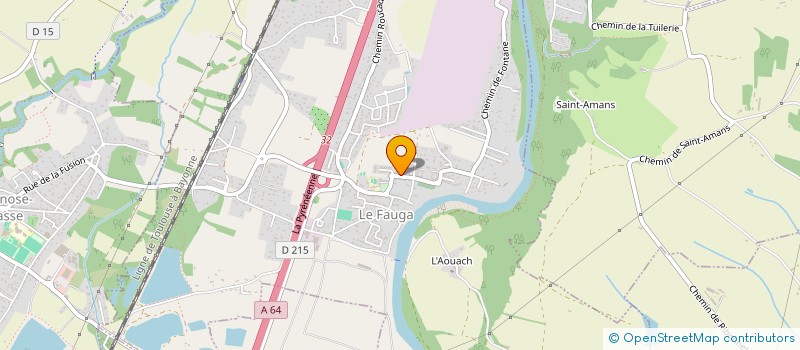 localisation de l'entreprise SCI L'ARCHE DU C UR  LE FAUGA