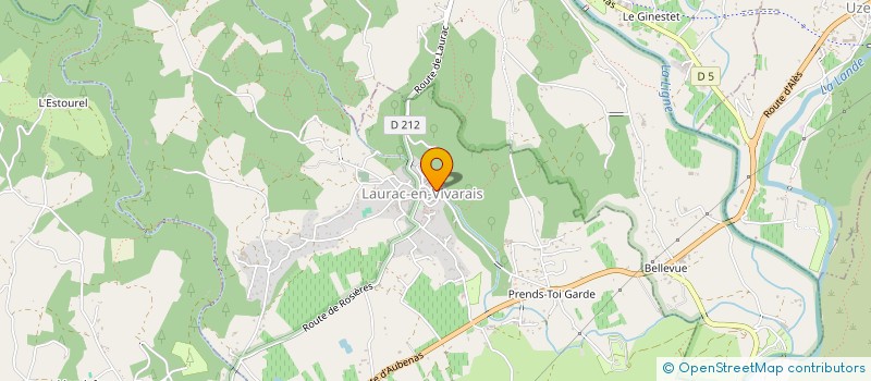 localisation de l'entreprise SCI L'ARCHEOR  LAURAC-EN-VIVARAIS